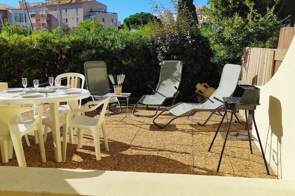Confortable Appartement Grande Terrasse Piscine Parking Clim Агд Екстер'єр фото